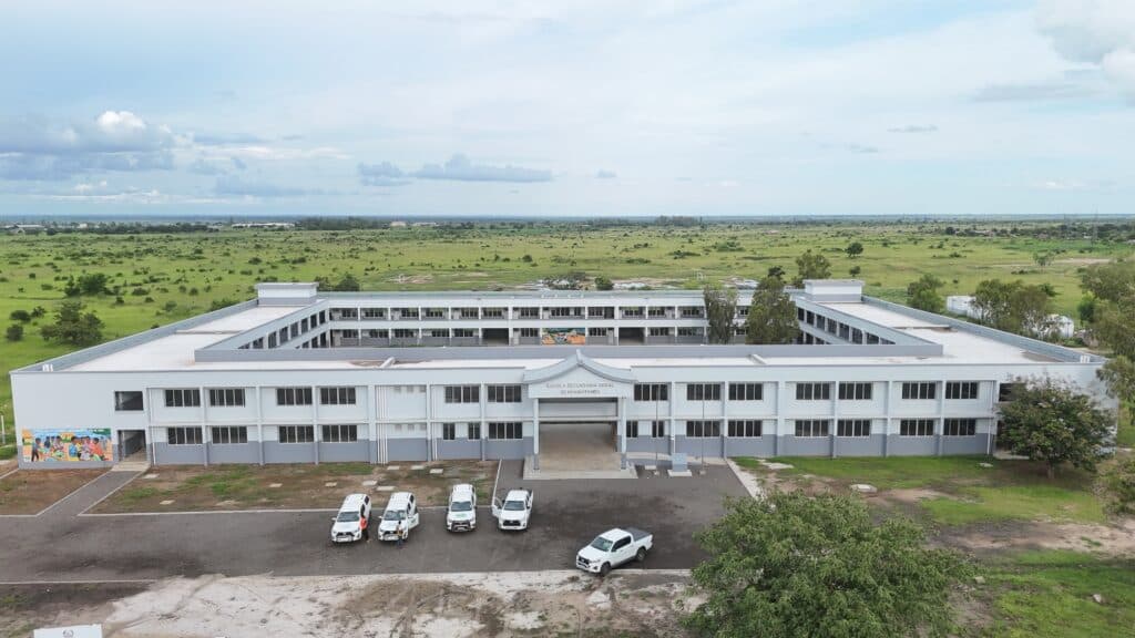 A maior escola secundária do país está em Nhamatanda